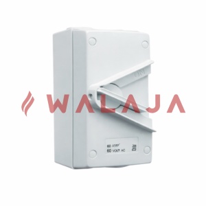 Weatherproof PVC Isolator IP66, 20A, 4 pole