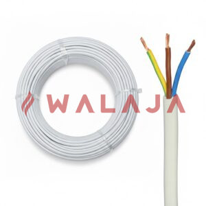 RR Flexible Cable - 3C x 6mm (White), 70 deg ,100y