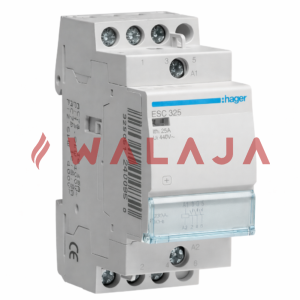 Hager Contactor 2pole 25A - ESC225