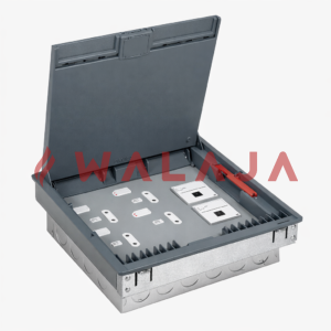 Floor Box 3 Compartment Raised