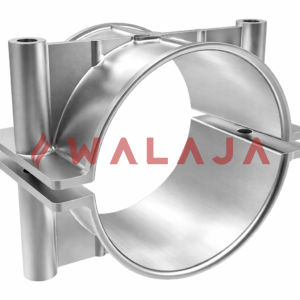 Two bolt Aluminum cleat (51-57mm) 370BA10 For 4Cx185mm Cable