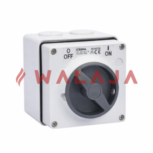 Weatherproof PVC Isolator IP66, 20A, 2 pole