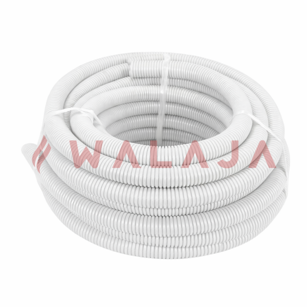 Pvc Cond PVC Flexible Conduit 20mm White - WALAJA