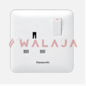 Panasonic Harmony White - WBC1212- 1G DP Swd 13A Socket outlet