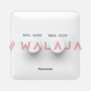 Panasonic Harmony White - WBC4221- 2G Dimmer 400W 240V  (2-Way)