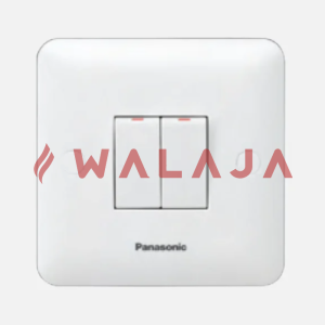 Panasonic Harmony White- WBC5021-  2G 1-Way SP 10A