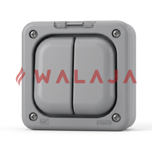 MK Masterseal 2G 1W Weatherproof Switch – MK56402GRY
