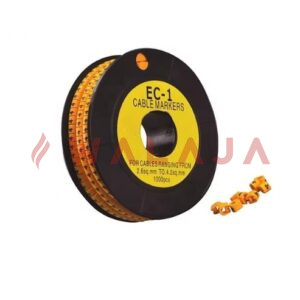 Cable Marker EC-1,  Size: 2.6 - 4mm ( A to Z )