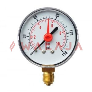 RED INDICATING PRESSURE GAUGES