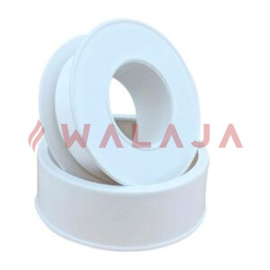 0.9mmx12m PTFE White Teflon Tape with 0.25G/cm2 Density (Pack of 25)