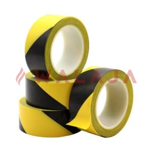 33mx50mm Yellow & Black Warning Tape