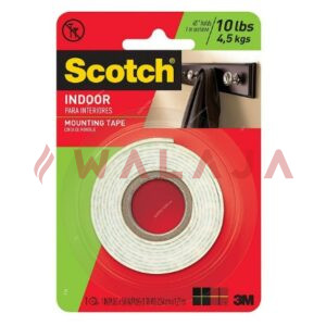 3M Double Side Indoor Mounting Tape, 3.17 m