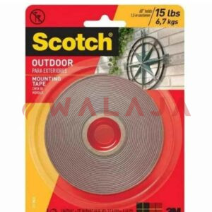 3M Double Side Outdoor Mounting Tape, 4.44 m