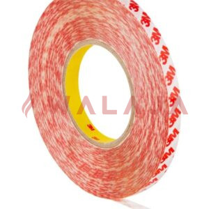 Double Sided Tape, 19 mmx25 m, White