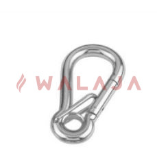 Lock Spring Hook With Eyelet