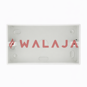 PVC BACKBOX - 6 x 3 with Square Hole