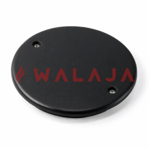 PVC BLANK PLATE - 85MM (25MM) C/Box LID - Black , White