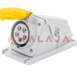 GEWISS WALL MOUNTED SOCKET - 90 DEG - GW62474-IP44-16A-3PIN-110V