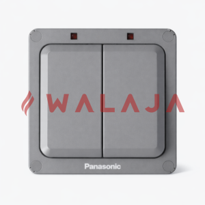 Panasonic WP Outdoor IP66 – WBKC5222 Switch 20A, 2 Gang, 2-Way