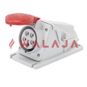 GEWISS WALL MOUNTED SOCKET -90 DEG -GW62482-IP44-16A-5PIN-415V