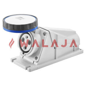 GEWISS WALL MOUNTED SOCKET -90DEG- GW63522-IP67-3PIN-63A-230V