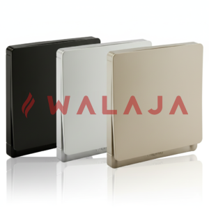 HIMEL ALTIVO SW & SOCKET - HWDAL1G3BQ - 16A 1 Gang Intermediate Switch- GOLD/METALLIC/BLACK