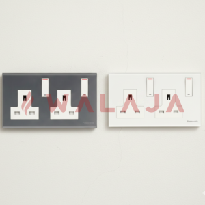 Panasonic Screwless Series –WEB11129-O White ,WEB11129-OH Grey -Modular-2G. 13A Switched Socket 250V