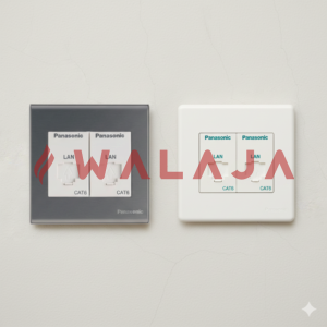 Panasonic Screwless Series ?WEBP4529680F-0 White ,WEBP4529680H-0 Grey -Modular -2G CAT6 Data Socket