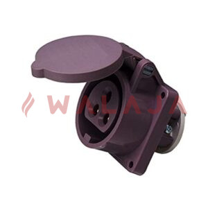 GEWISS PANEL MOUNTED SOCKET- GW62266-IP 44-3PIN-16A-24V