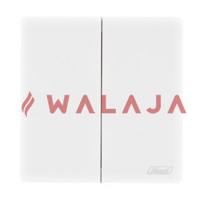 HIMEL ALTIVO SERIES SW & SOCKET HWDAL2G1BQY - 16A- 2GANG -1 WAY SWITCH- WHITE