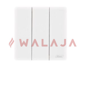 HIMEL ALTIVO SERIES SW & SOCKET HWDAL3G1BQY - 16A- 3GANG -1 WAY SWITCH- WHITE