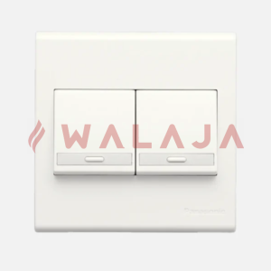 Panasonic BS White Wide – WEBP525217– 2G 1-Way SP Wide 16AX