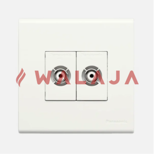 Panasonic BS White Wide – WEBP4729830F –2G TV Coaxial outlet