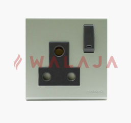 Panasonic Full Color Refina Wide–WEB1131MWK – 15A Switched Socket 250V