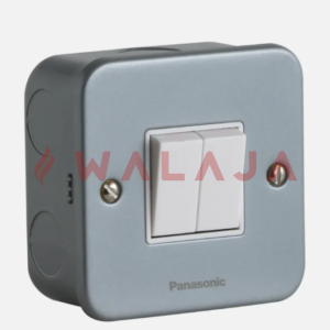 Panasonic Metal Clad  –WMC5022 -2G. 2-WAY SW. 10AX, 250V METAL CLAD