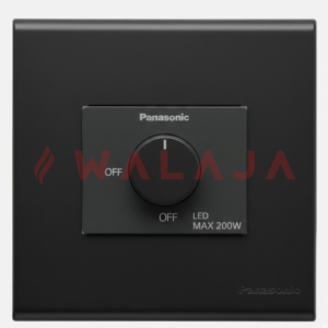 Panasonic Wide Black– WEBP579150EB -LED Dimmer 200W 250V