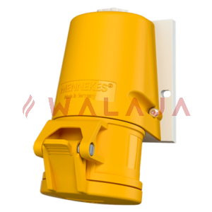 Mennekes CEE wall mounted receptacles -1340-16 A-IP44-3p-screwless, with TwinCONTACT, external fixing-110 V 50 a. 60 Hz