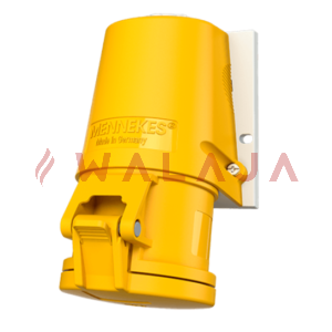 Mennekes CEE wall mounted receptacles - 1345-32 A-IP44-3p-screwless, with TwinCONTACT, external fixing-110 V 50 a. 60 Hz