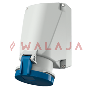 Mennekes CEE wall mounted receptacles - 1137A-63 A-IP44-3p-X-CONTACT, with screw terminals, internal fixing-230 V 50 a. 60 Hz