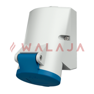 Mennekes CEE wall mounted receptacles – 1720-16 A-IP44-3p-screwless, with TwinCONTACT, suitable for through wiring-230 V 50 a. 60 Hz