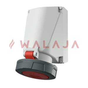 Mennekes CEE wall mounted receptacles – 132A-63 A-IP67-4p-X-CONTACT, with screw terminals-400 V 50 a. 60 Hz