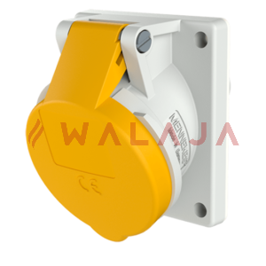 Mennekes CEE panel mounted receptacles – 1462- 14A-IP44-3p- 20° inclination-110 V 50 a. 60 Hz