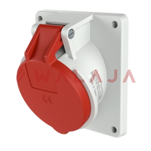 Mennekes CEE panel mounted receptacles – 1473- 14A-IP44-5p- 20° inclination-400 V 50 a. 60 Hz