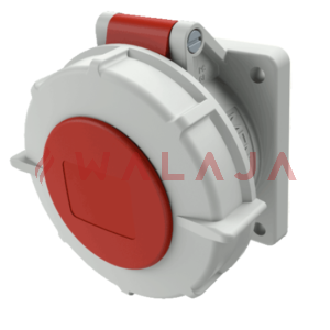 Mennekes CEE panel mounted receptacles – 228A- 16 A-IP67-5p-straight-400 V 50 a. 60 Hz