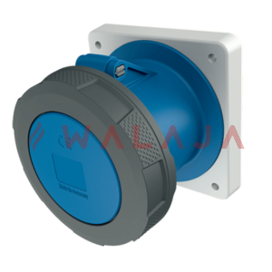 Mennekes CEE panel mounted receptacles – 3380- 125 A-IP67-3p-X-CONTACT, straight-230 V 50 a. 60 Hz