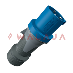 Mennekes CEE plugs PowerTOP Xtra R – 13102- 63 A-IP54-3phighly heat resistant contact carrier, frame terminals, nickel-plated contacts–230 V 50 a. 60 Hz
