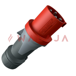 Mennekes CEE plugs PowerTOP Xtra R – 13106- 63 A-IP54-4p -highly heat resistant contact carrier, frame terminals, nickel-plated contacts–400 V 50 a. 60 Hz