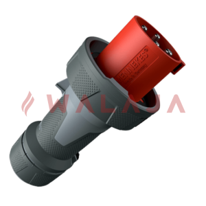 Mennekes CEE plugs PowerTOP Xtra R – 13219- 125 A-IP67-4p -highly heat resistant contact carrier, frame terminals, nickel plated contacts–400 V 50 a. 60 Hz
