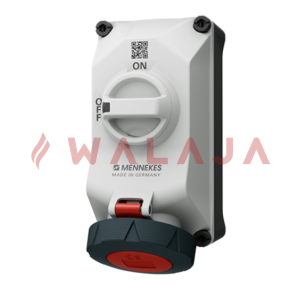 Mennekes CEE wall mounted receptacle R / DUOi R– 5704403G- 32 A-IP67 / IP69-4p–380 - 440 V 50 a. 60 Hz