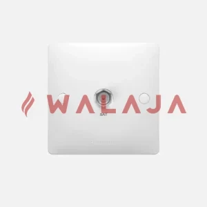 HIMEL ALTIVO SERIES SW & SOCKET - HWDALSSF - 1 Gang SAT Socket F-Type  White